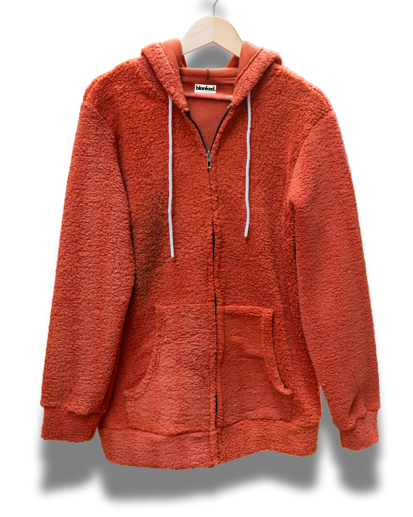 Men Sherpa Fur Hoodie #191