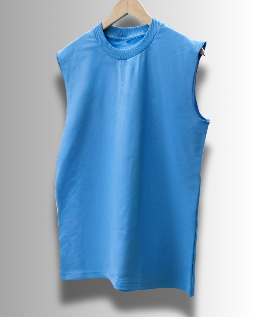 Sleeveless Tank Top (French Terry Cotton) #201