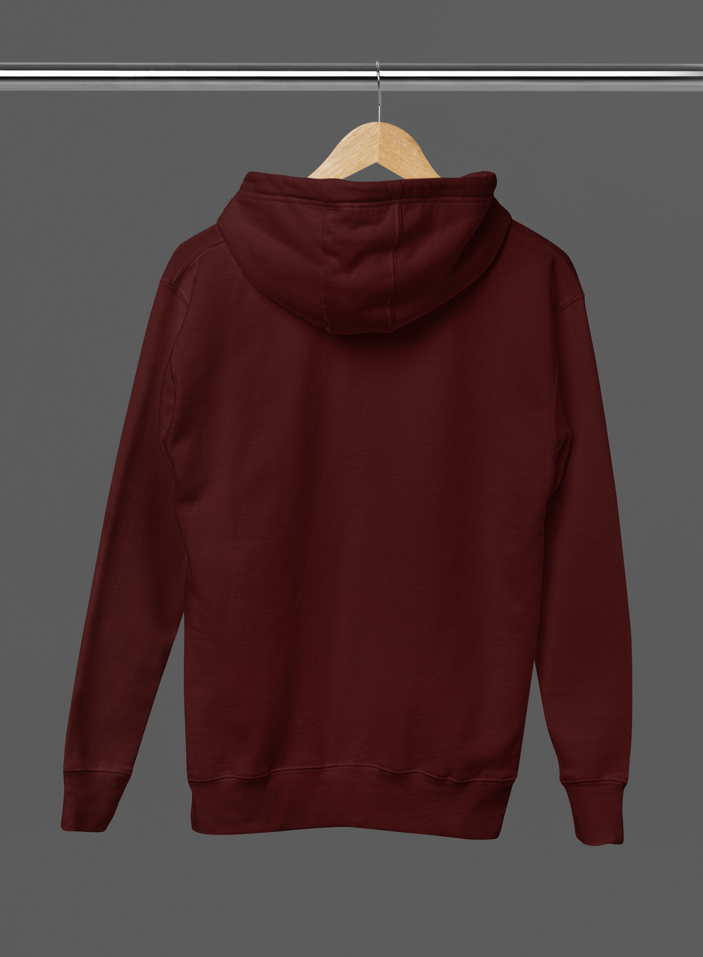 Cotton Fleece Pullover Hoodie #023