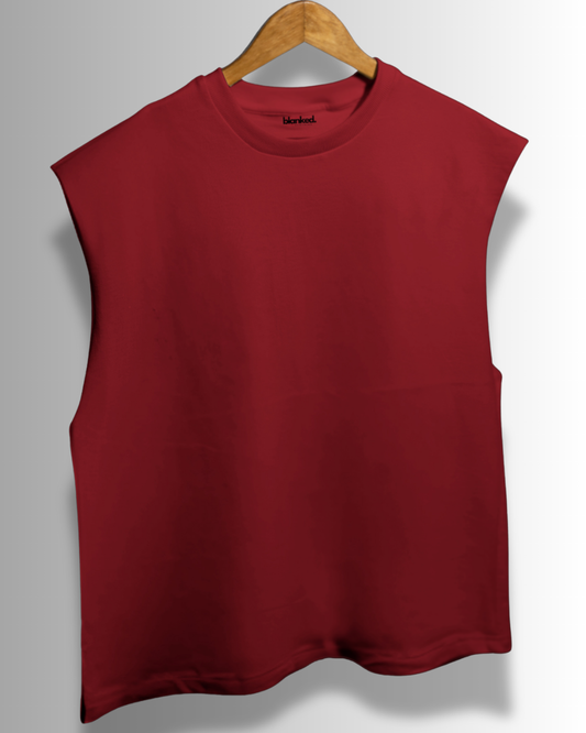 Sleeveless Tank Top (French Terry Cotton) #136