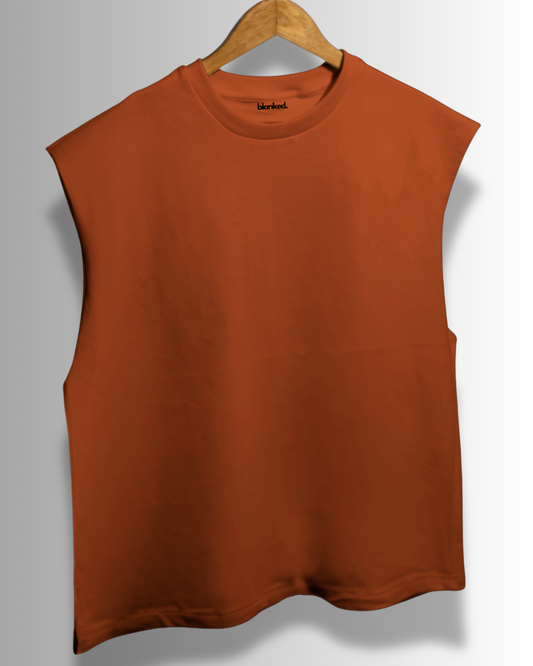 Sleeveless Tank Top (French Terry Cotton) #141