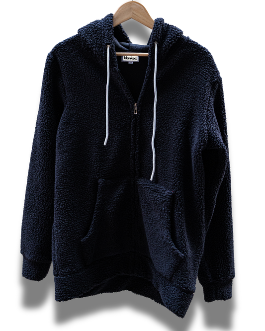 Men Sherpa Fur Hoodie #188