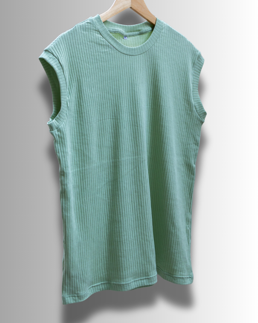 RIBBED Sleeveless Tee for Men #202