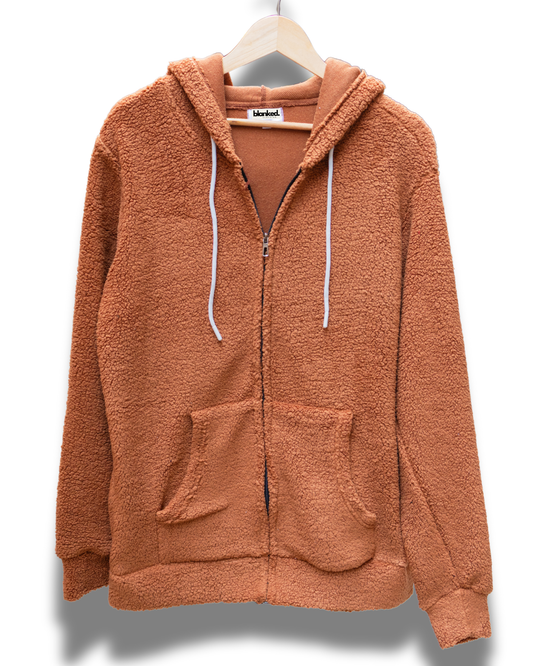 Men Sherpa Fur Hoodie #190