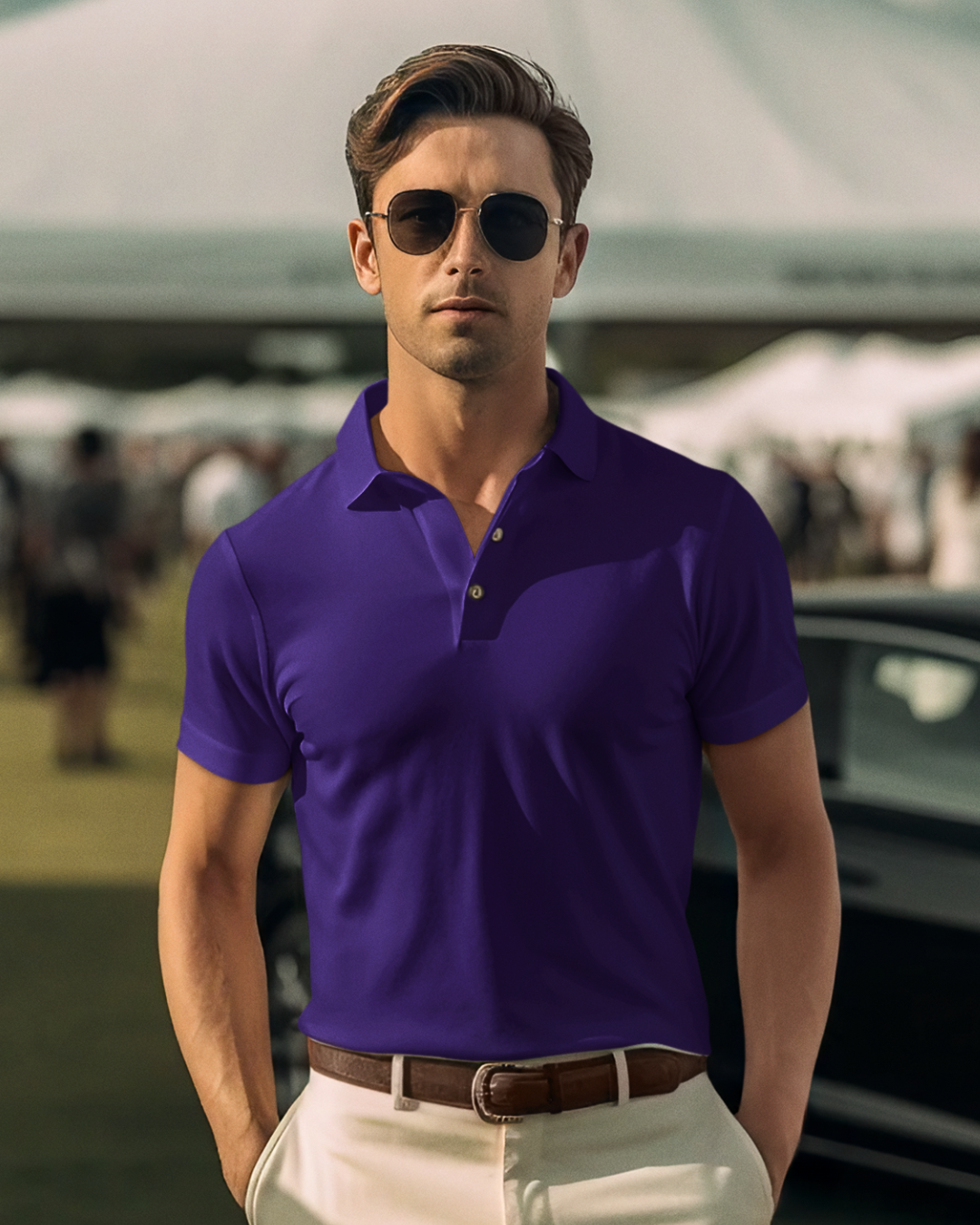 Premium Cotton Polo Tee #126