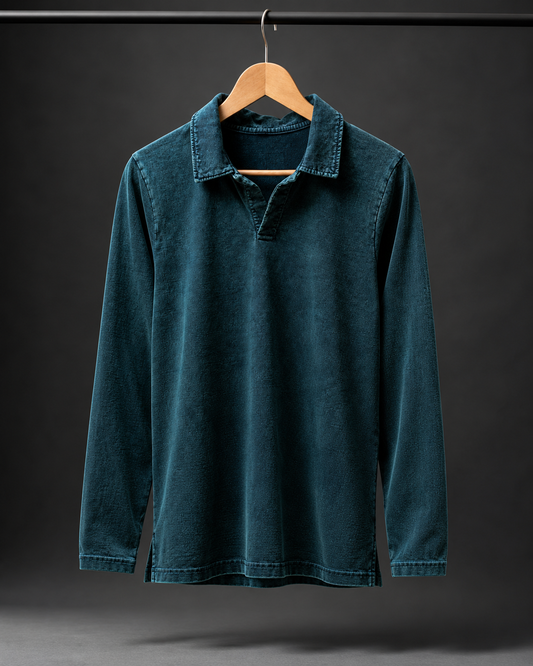 *Vintage Washed* Premium Polo Tee #223