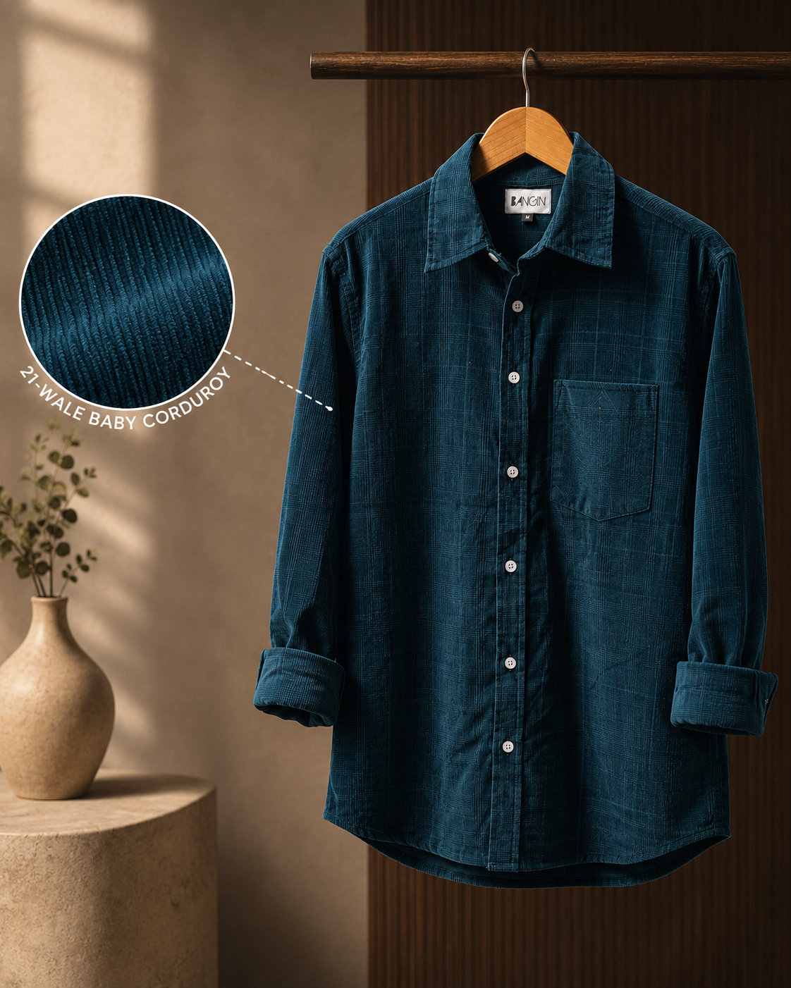 Men's Premium Corduroy Shirt #233