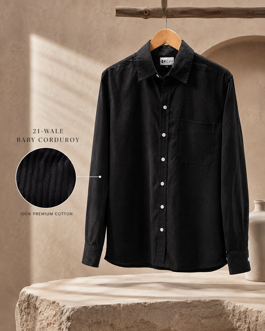Men's Premium Corduroy Shirt #233
