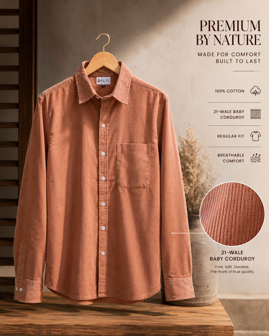 Men's Premium Corduroy Shirt #230