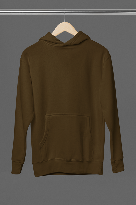 Cotton Fleece Pullover Hoodie #019