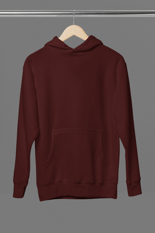 Cotton Fleece Pullover Hoodie #023